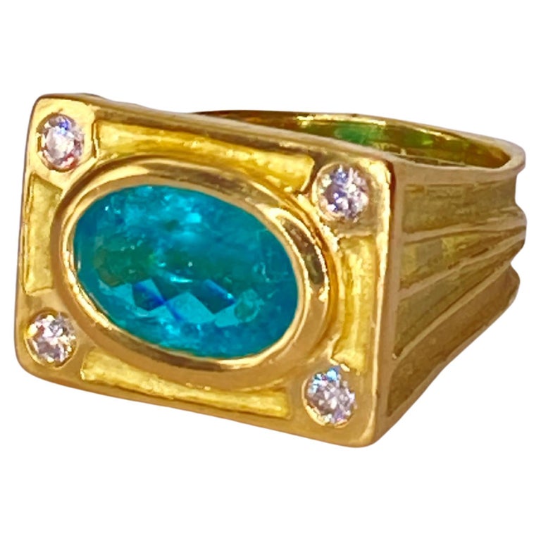 Tourmaline Jaune Naturelle Brute Du Brésil - 44.75 Carats - Avec Certificat AGI