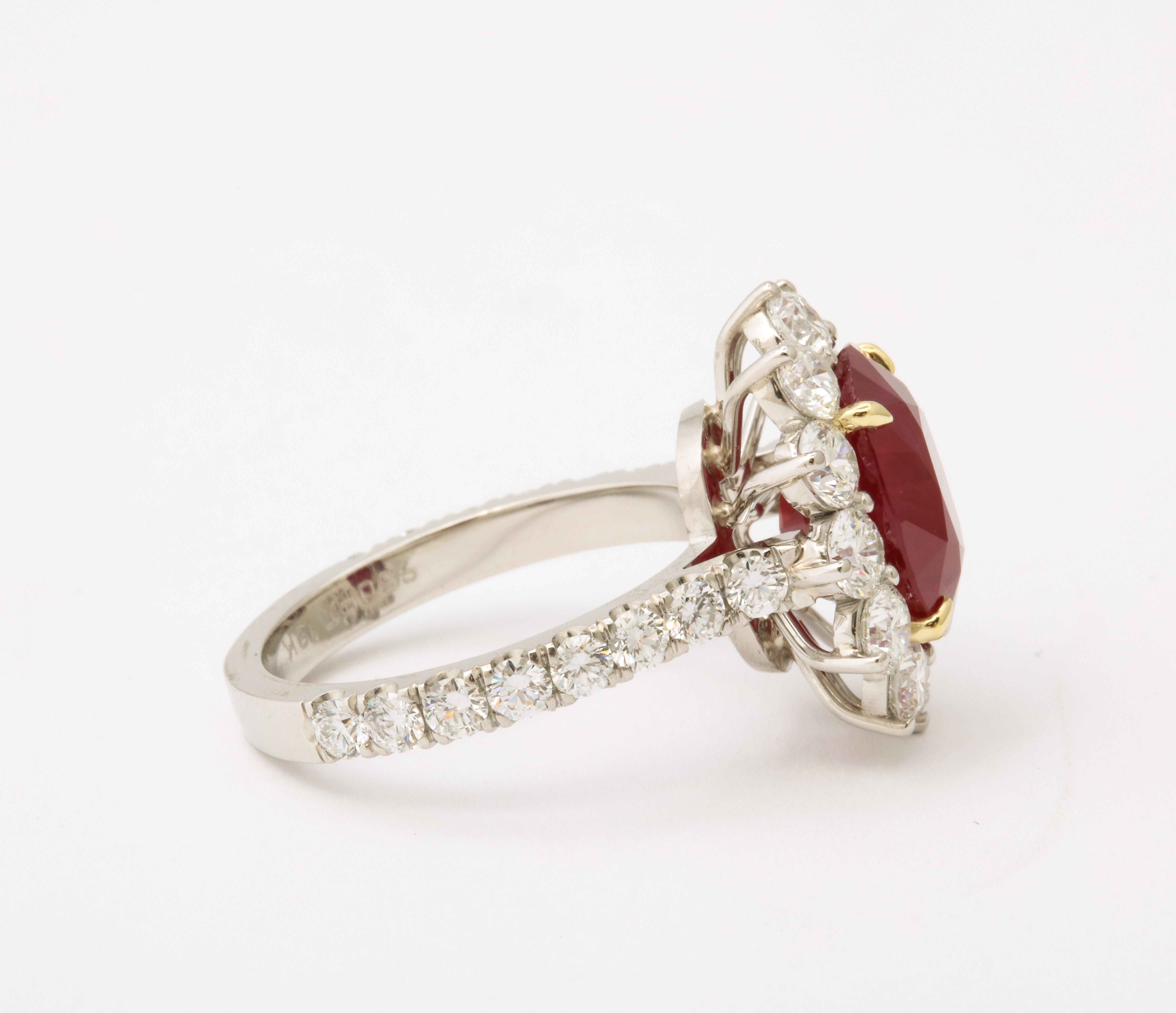 5 carat ruby ring