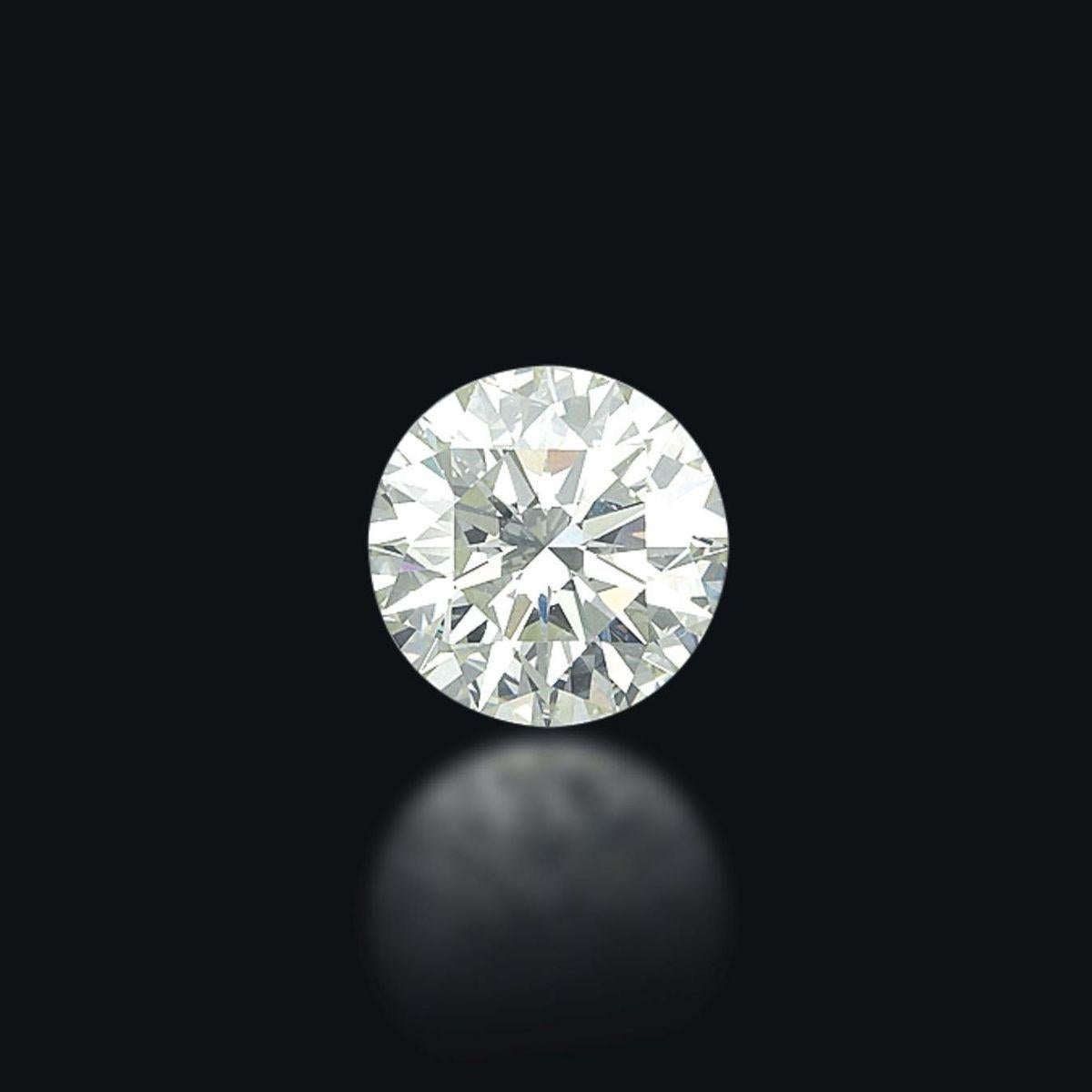 5-Karat lupenreiner Typ IIA runder Brillant-Diamantring  Ein Meisterwerk der Reinheit im Angebot 4