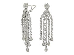 5 Carat Diamond Chandelier Earrings