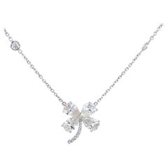 5 Carat Diamond Clover Pendant