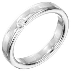 .5 Carat Diamond Platinum Men's Wedding Band Ring