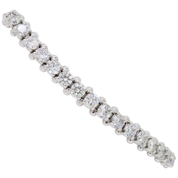 5 Carat Diamond Tennis Bracelet For Sale at 1stDibs | 5 ct diamond ...