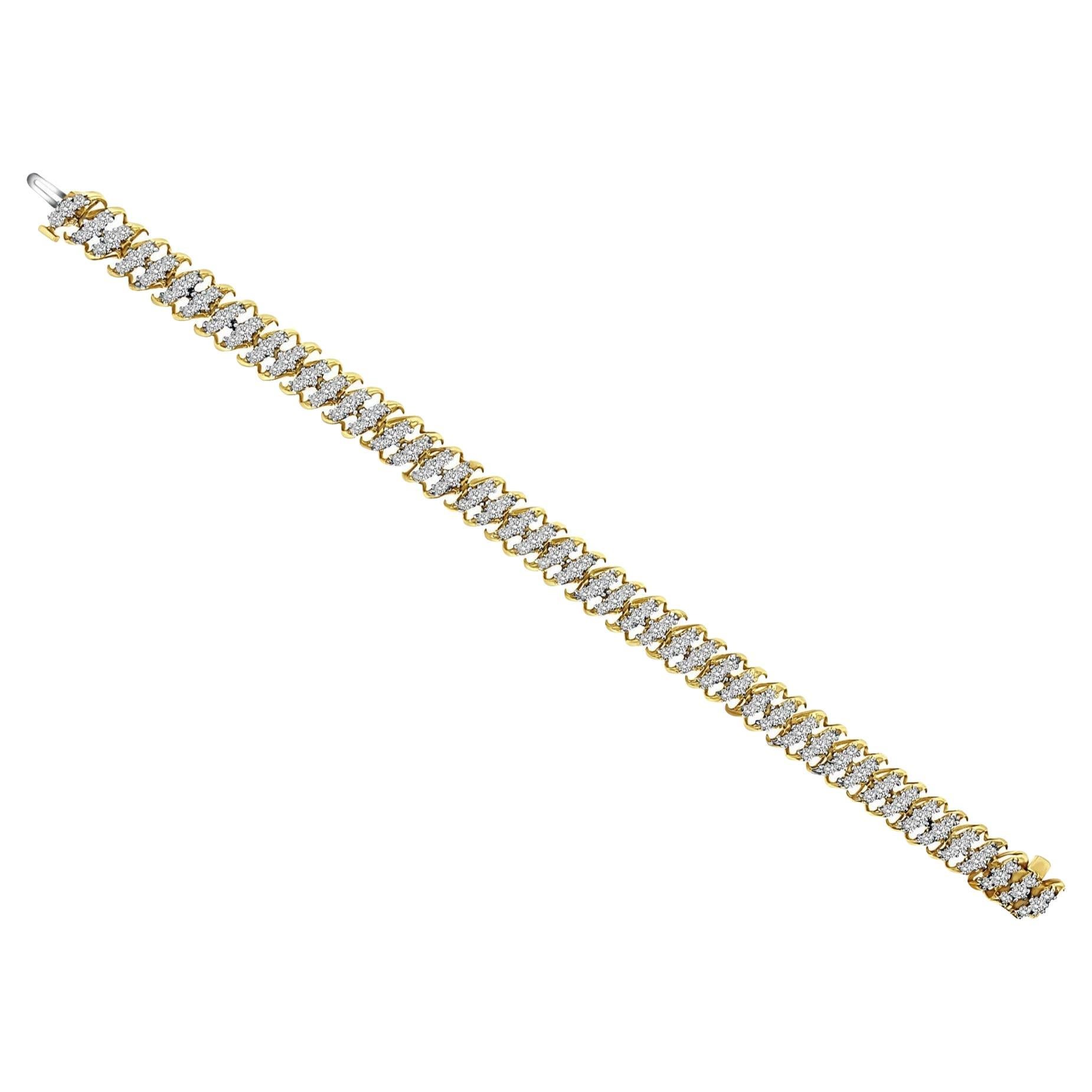 5 Karat Diamant-Tennisarmband