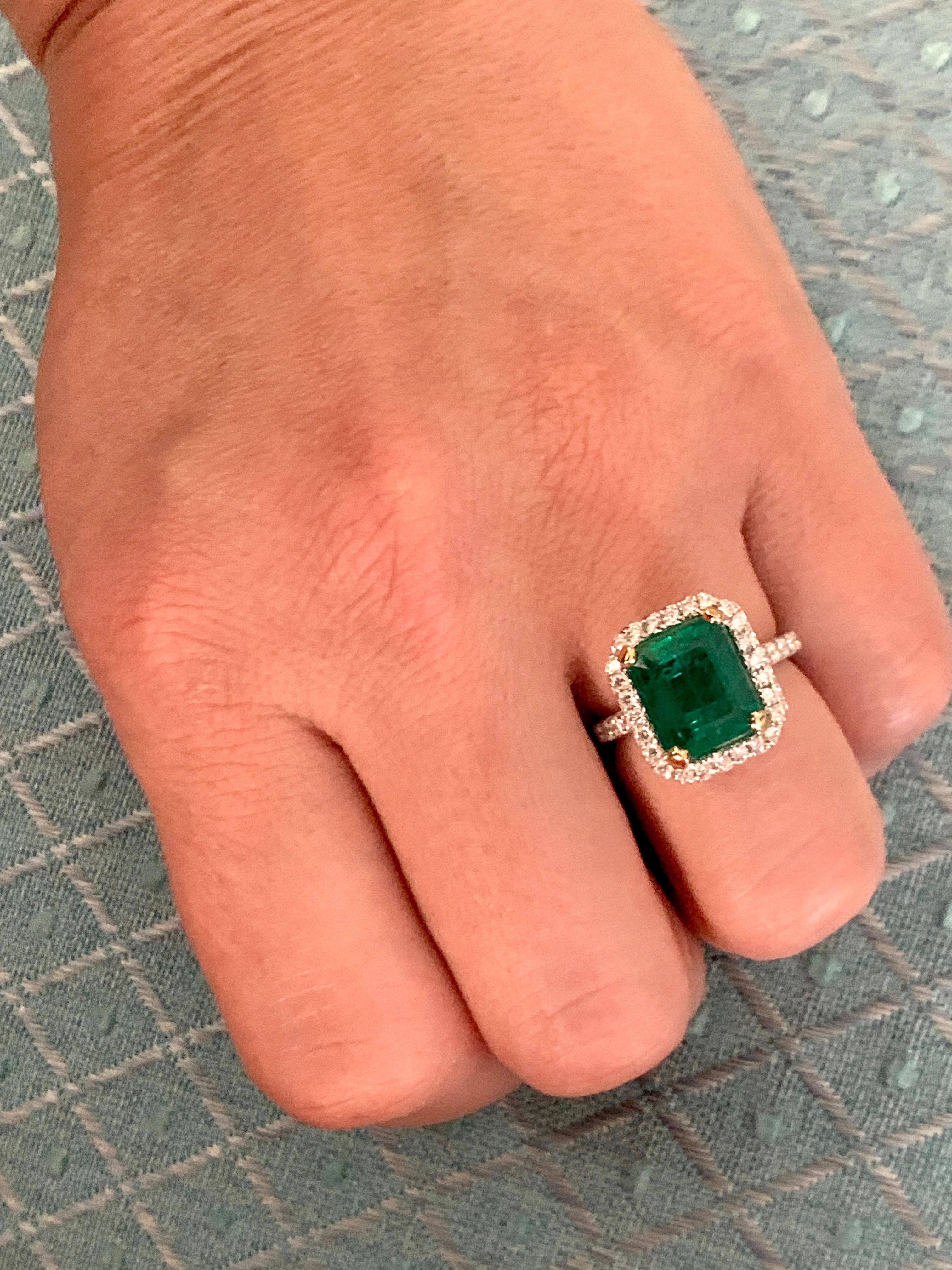 5 carat emerald ring