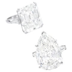 5 Carat Emerald-cut Statement VVS  Flawless-Level Presence Diamond Ring