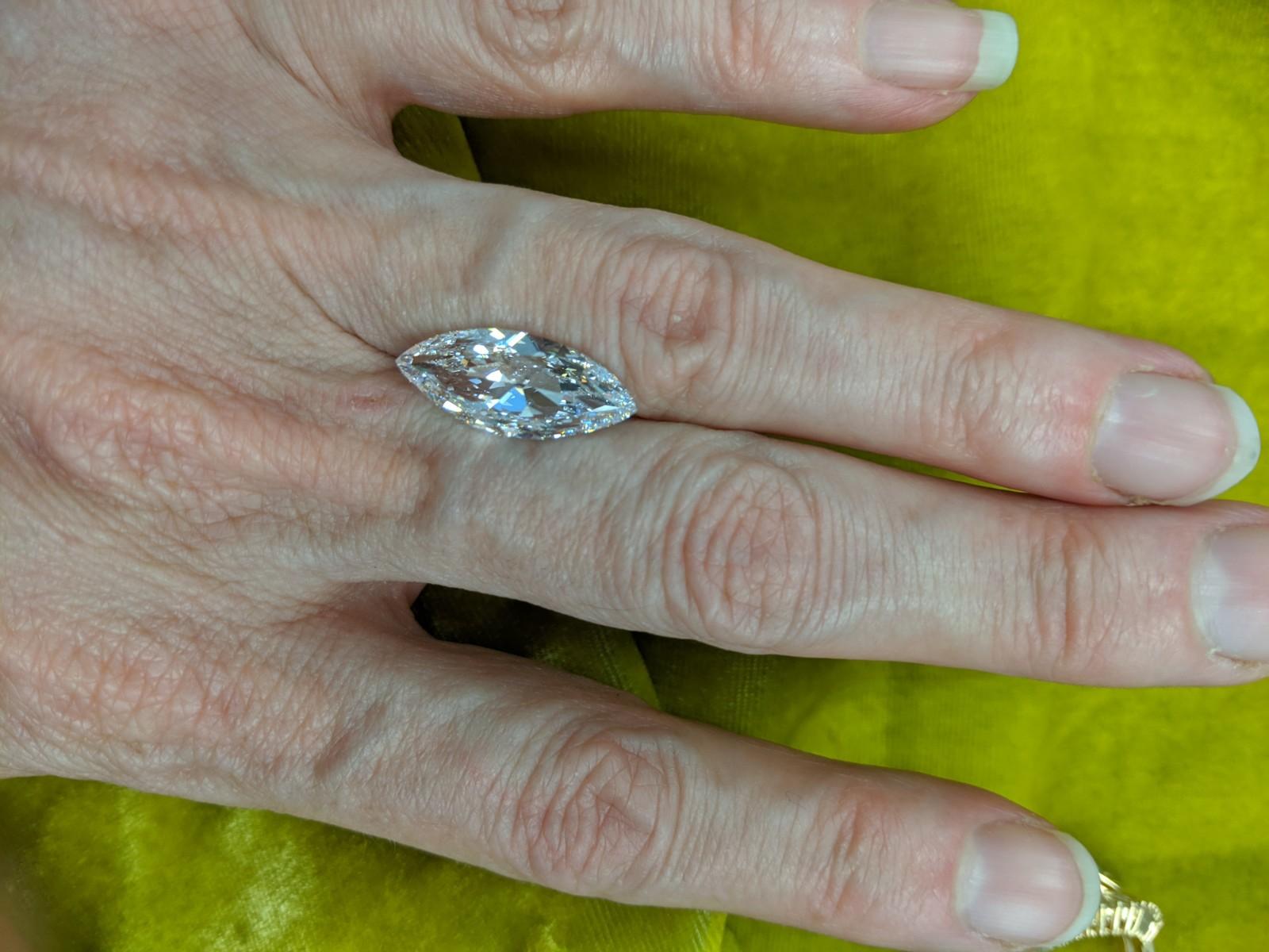 5 ct marquise diamond ring