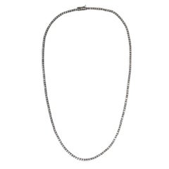 5 Carat Natural Diamond 14k White Gold Tennis Necklace