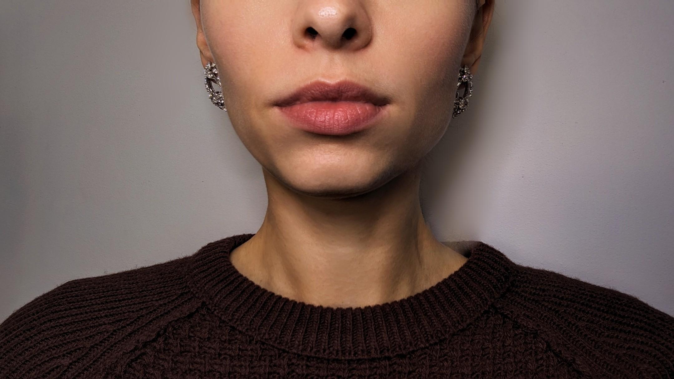 Boucle d'oreille pendante en diamant taille européenne 5 carats et diamant central 2 carats en vente 2