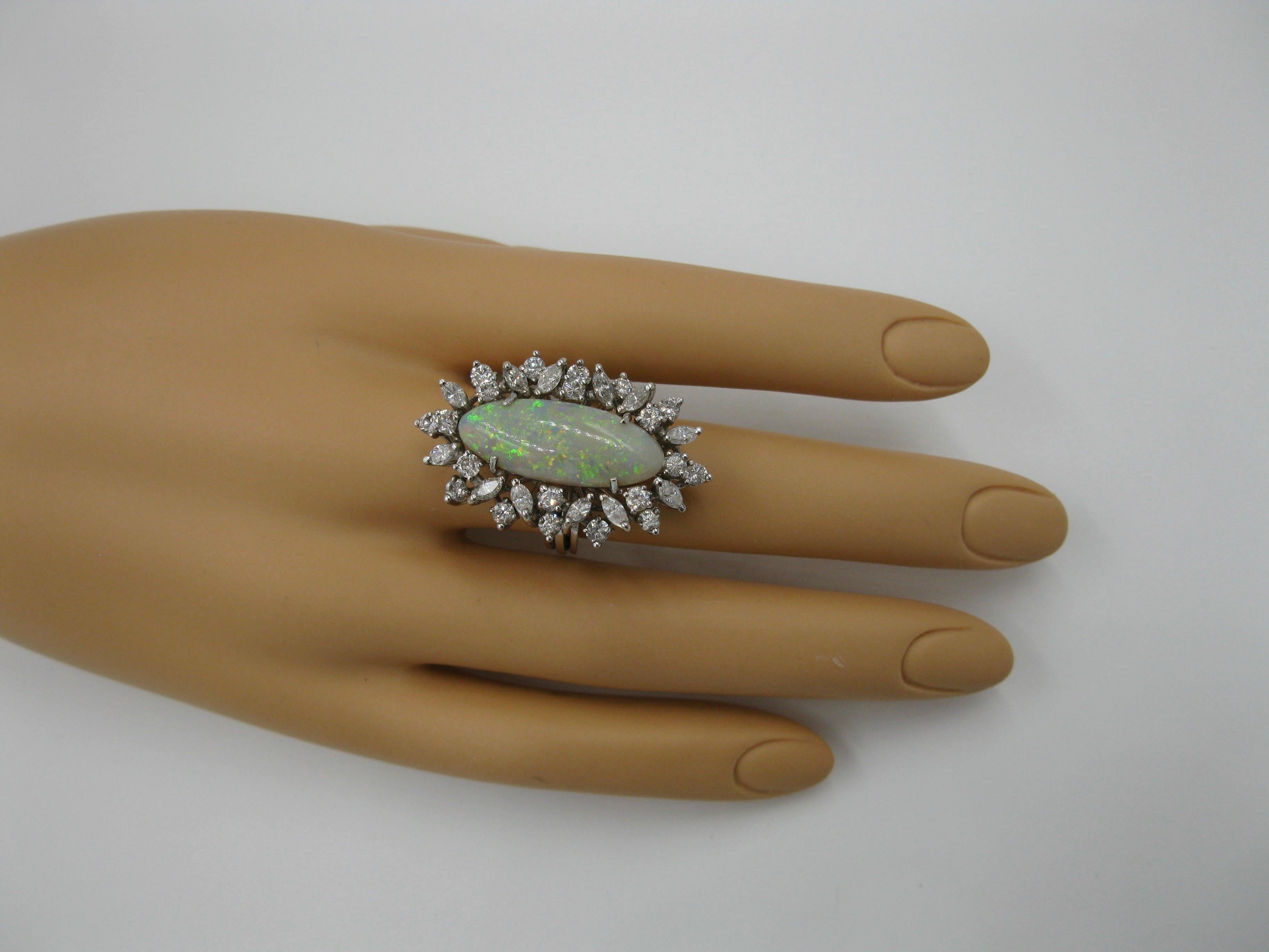 5 carat opal ring