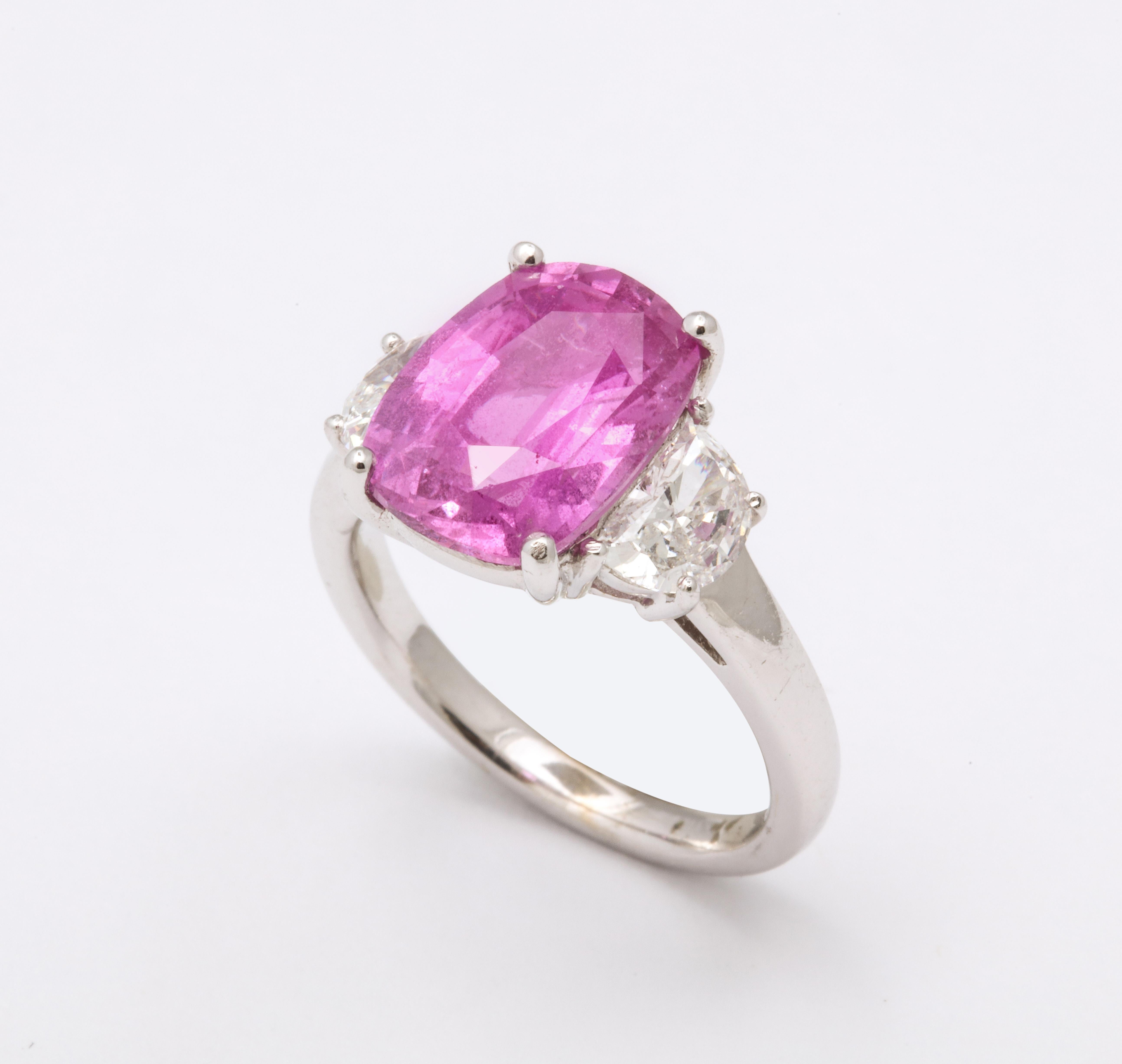 pink sapphire ring price