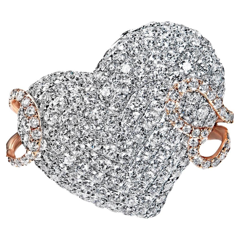 5 Carat Round Brilliant Diamond Engagement Ring Certified