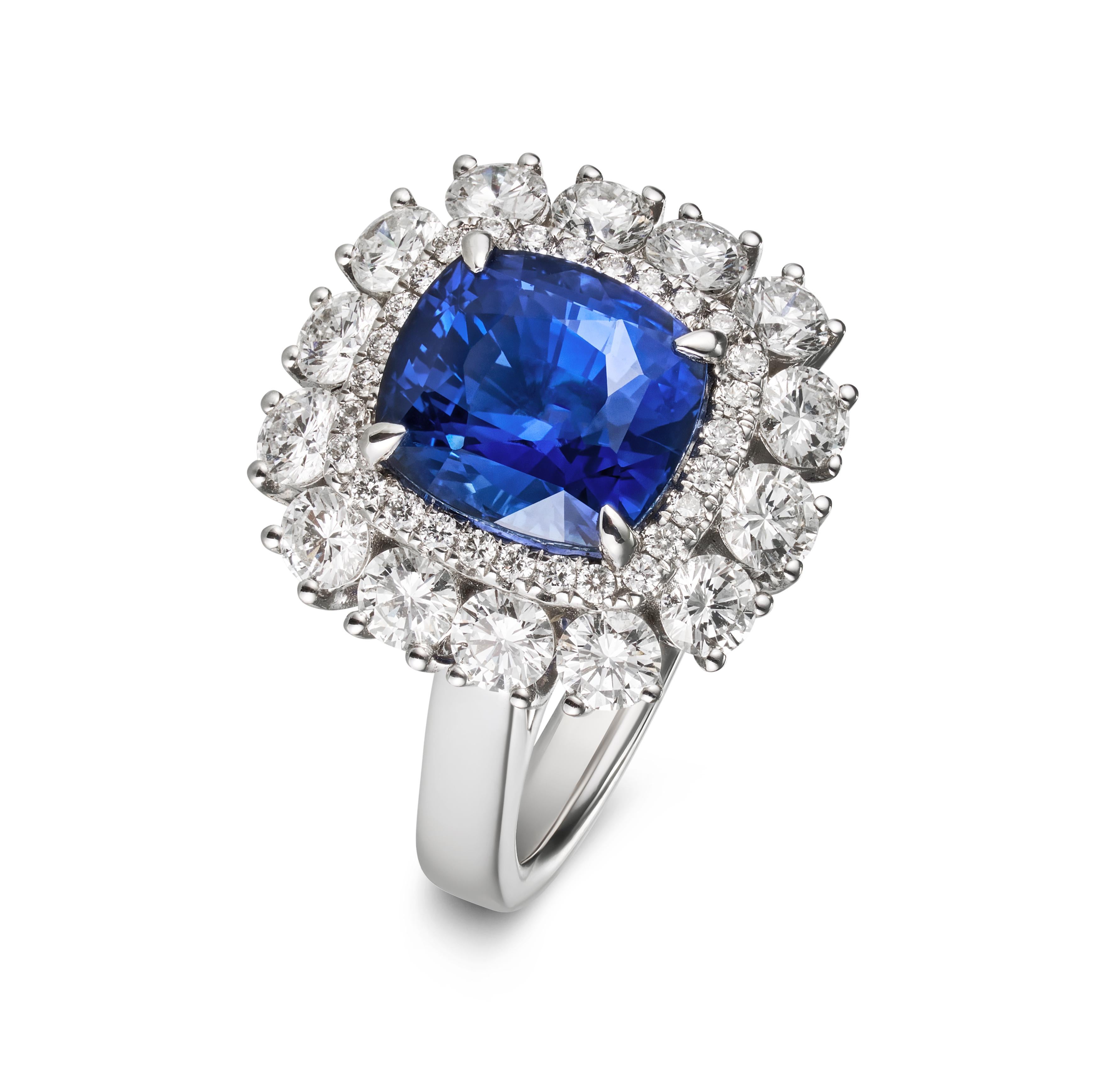 5 carat blue diamond