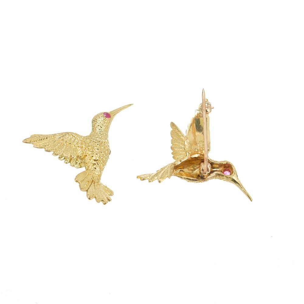 black hills gold hummingbird earrings