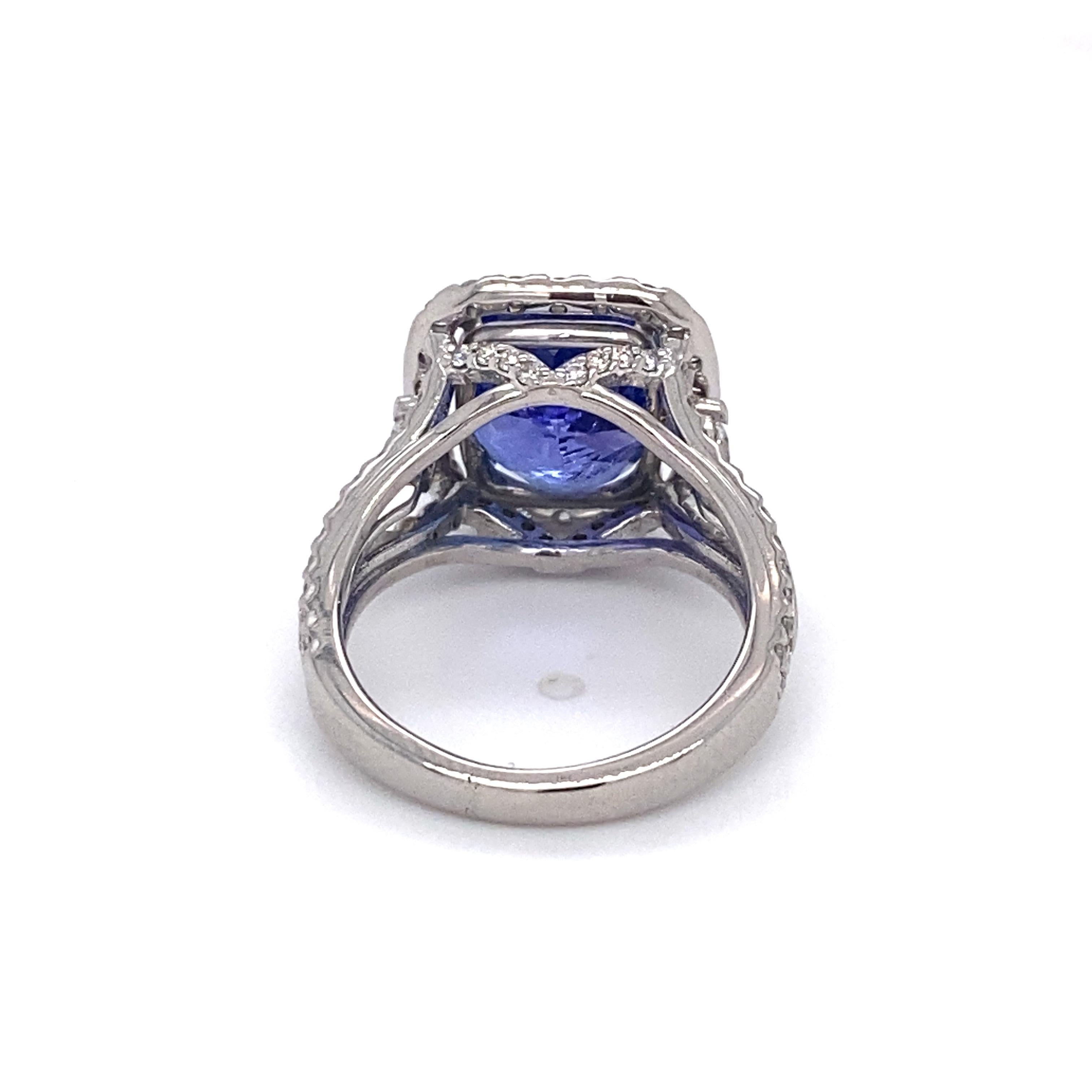 5 carat tanzanite ring