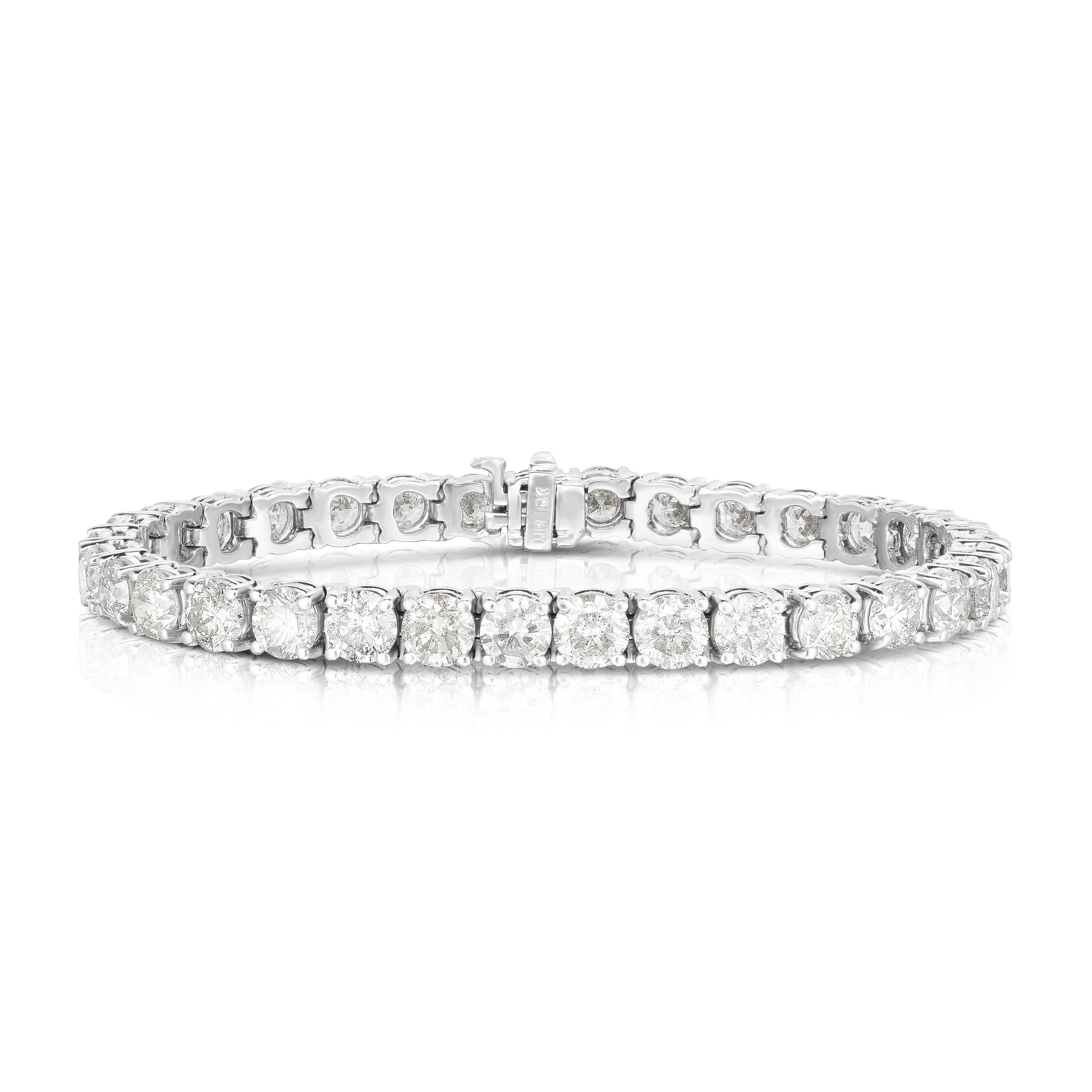 5 Carat Tennis Bracelet For Sale 2