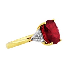 5 Carat Thai Ruby Ring