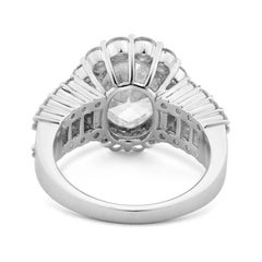 5 Carat White Diamond Ring