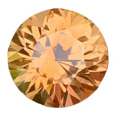 5 Carats Champagne Imperial Round Shape Topaz for Fine Jewellery from Pakistan