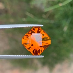 5 Karat Präzisionsschliff Mandarin Vivid Orange Citrin Edelstein für Schmuck 11mm