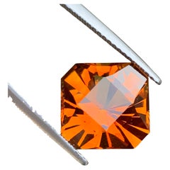 5 Karat Präzisionsschliff Mandarin Vivid Orange Citrin Edelstein für Schmuck 11mm