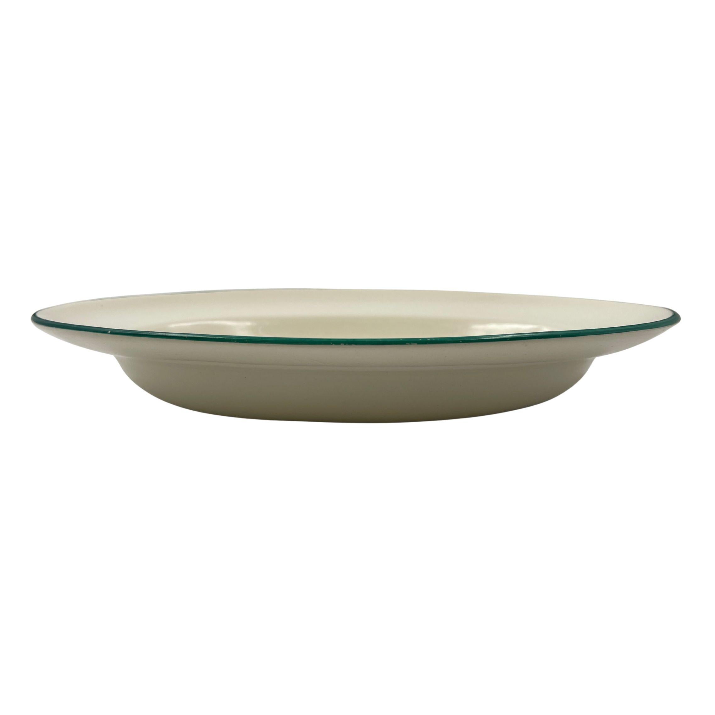 5 céramiques décorées d'un oiseau sur une branche, R. Ginori et G. Ponti, années 30/40 en vente 6