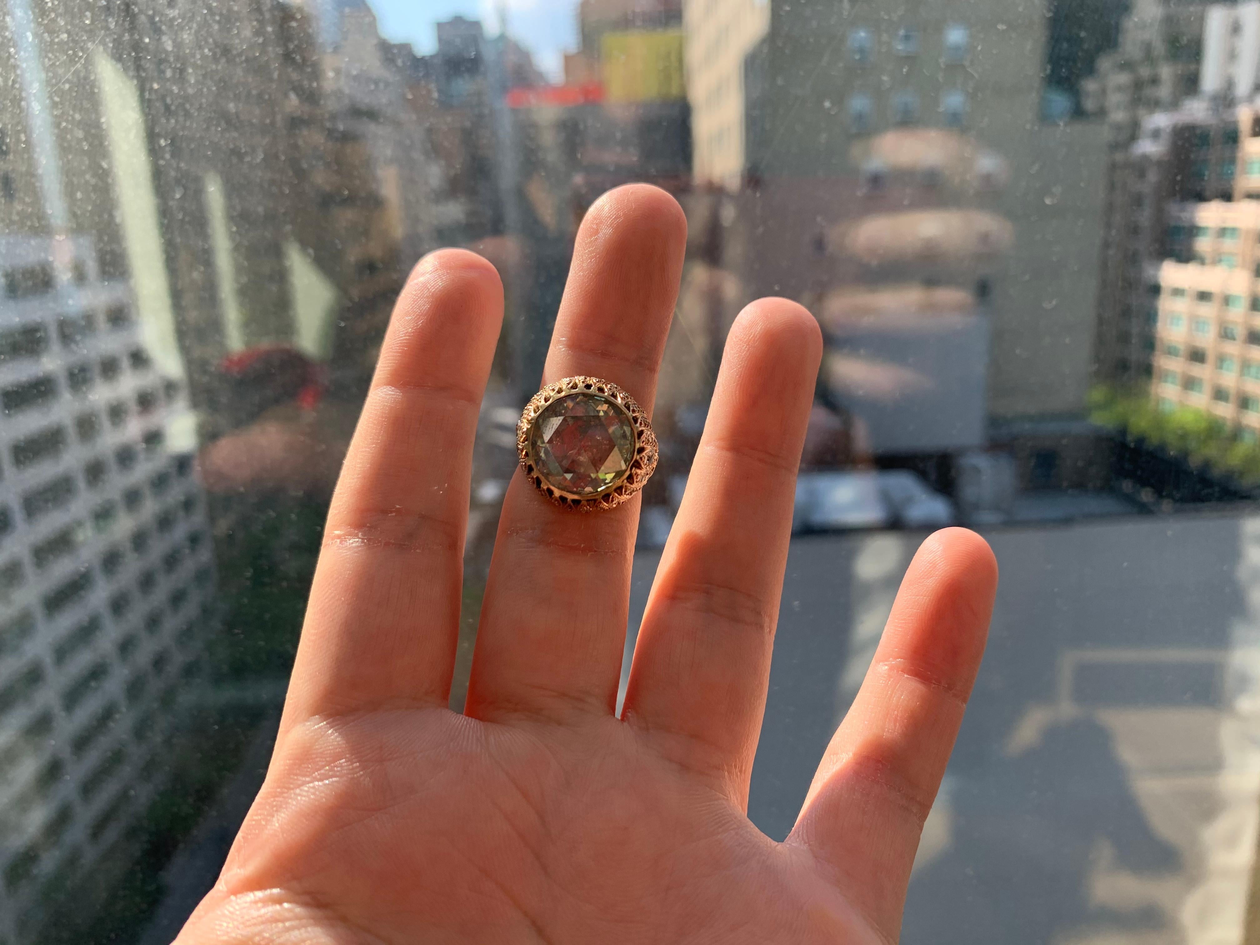 rose cut diamond price