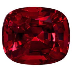 5 Karat Classic Burma Red Spinel - Seltener Edelstein im Kissenschliff für Collectors