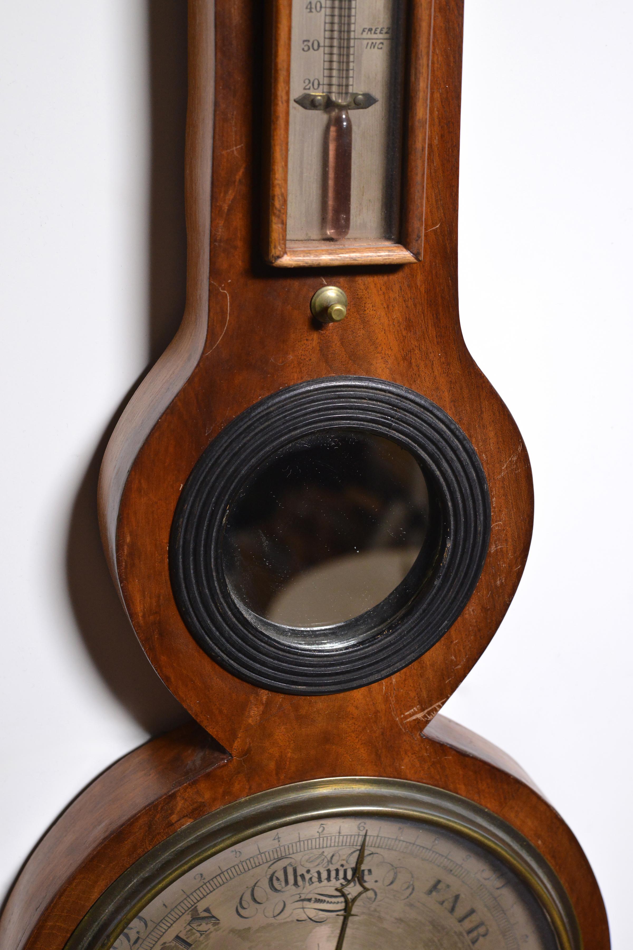 19th Century 5 dial Elegant Victorian Barometer First half of 19th century by P Corti Exeter For Sale