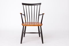 5 Dining Chairs by Erik Fryklund for Hagafors 1950s, Sweden