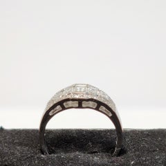 5 Emerald Cut Diamond Ring