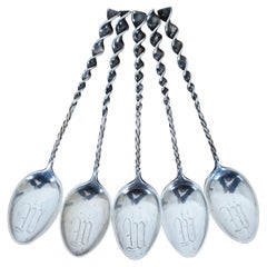 Lily by Whiting Set di posate in argento sterling per 12 persone Servizio  60 pezzi in vendita su 1stDibs