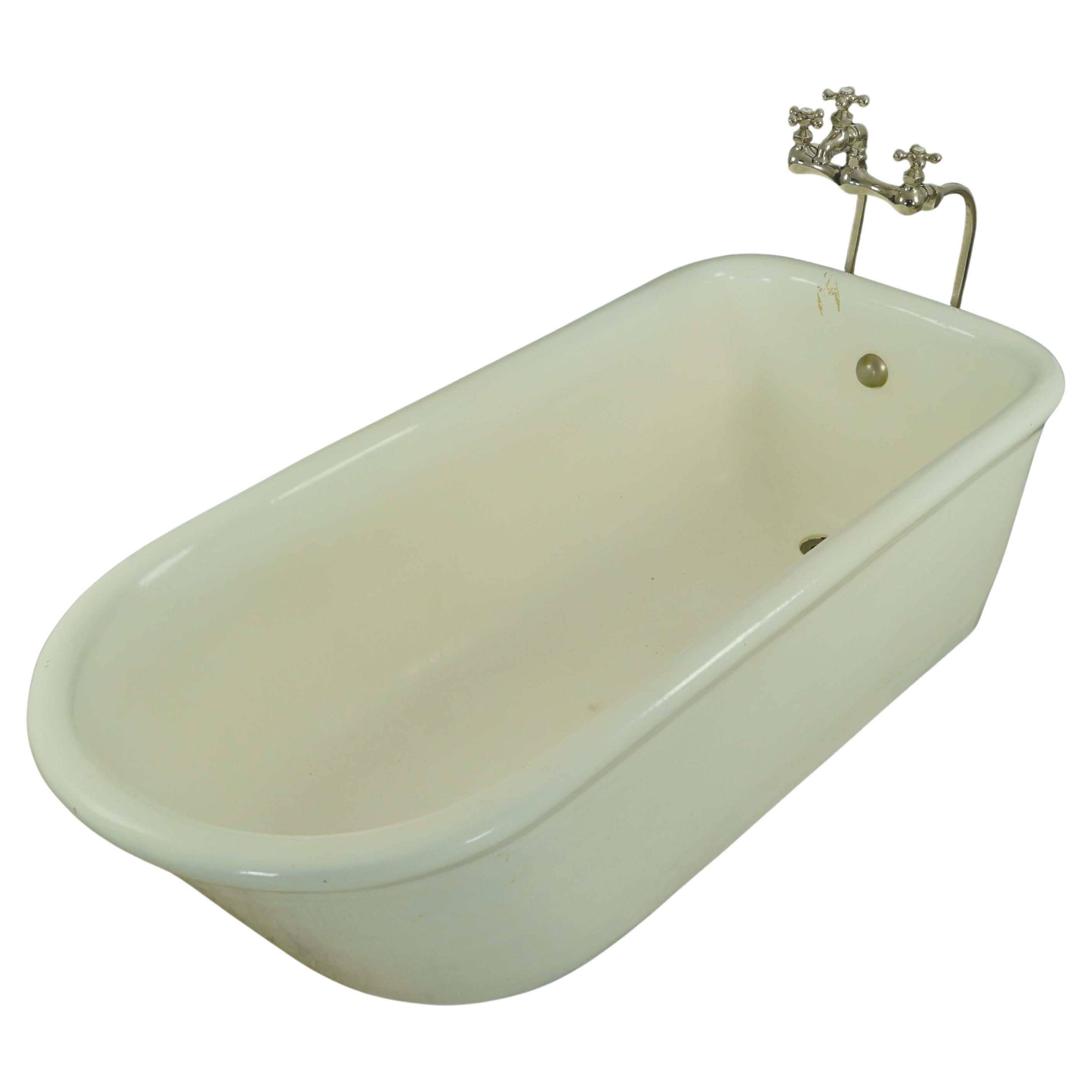 5 ft. Bañera de cerámica blanca en venta