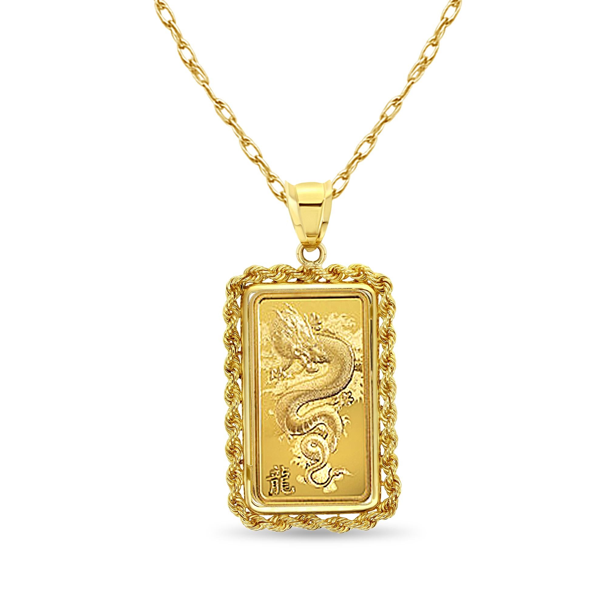 credit suisse gold pendant