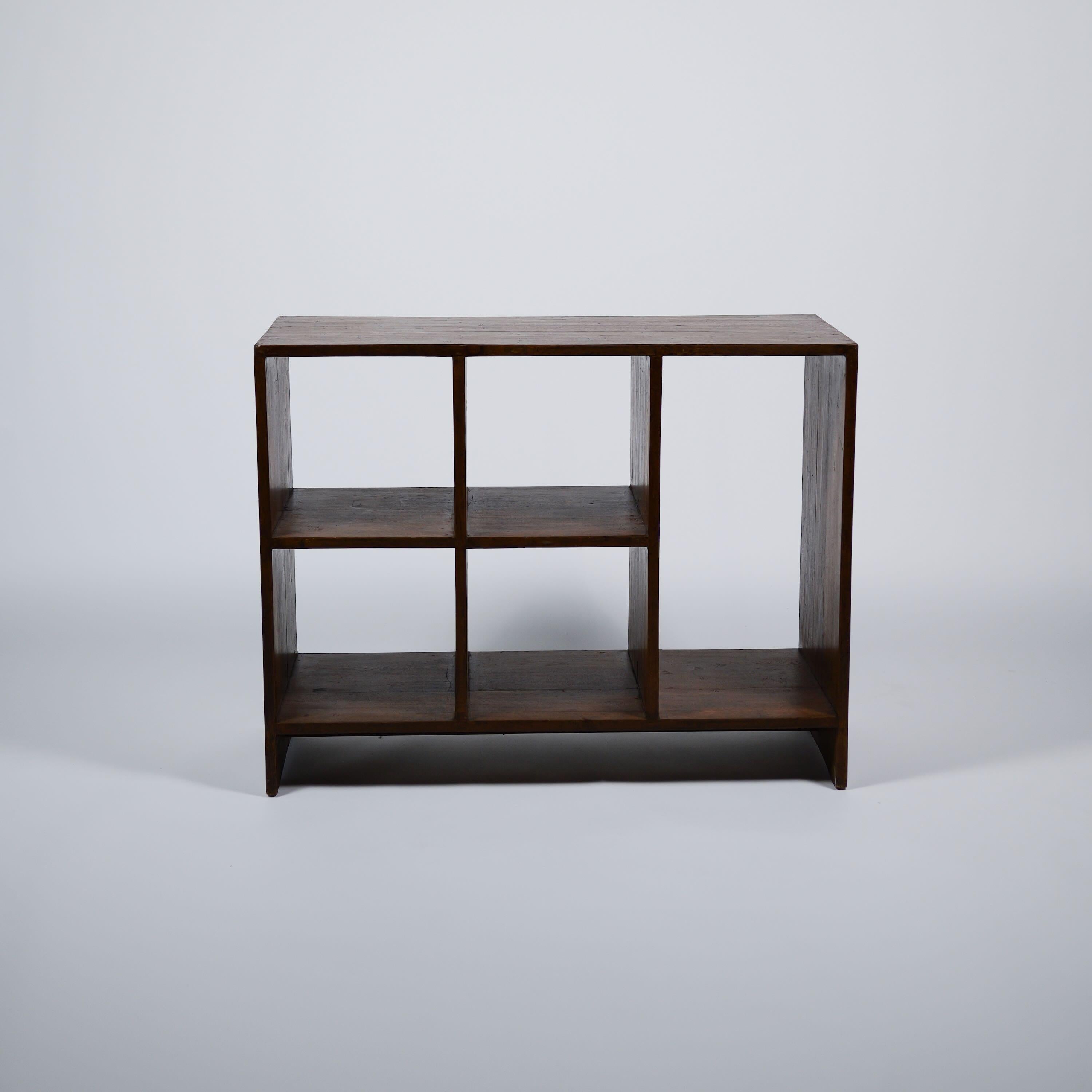 An authentic mid-century piece from Pierre Jeanneret’s legendary Chandigarh commission. Crafted in teak wood.