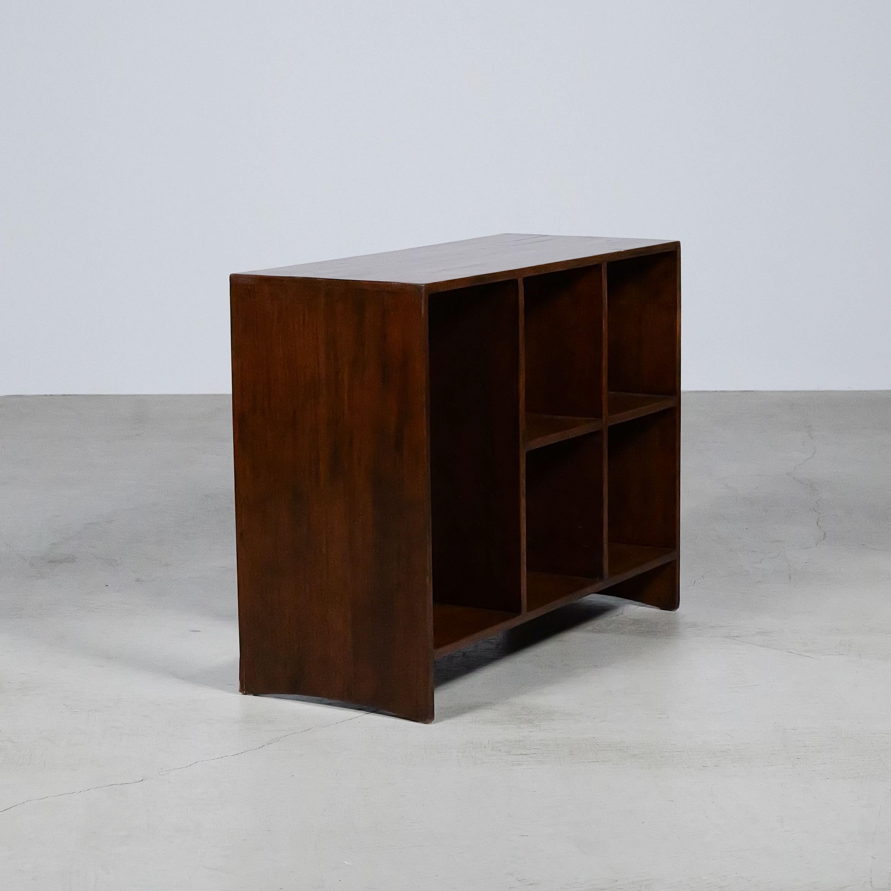 Mid-Century Modern 5-Hole File Rack by Pierre Jeanneret for Chandigarh, India, Circa 1957-58 For Sale