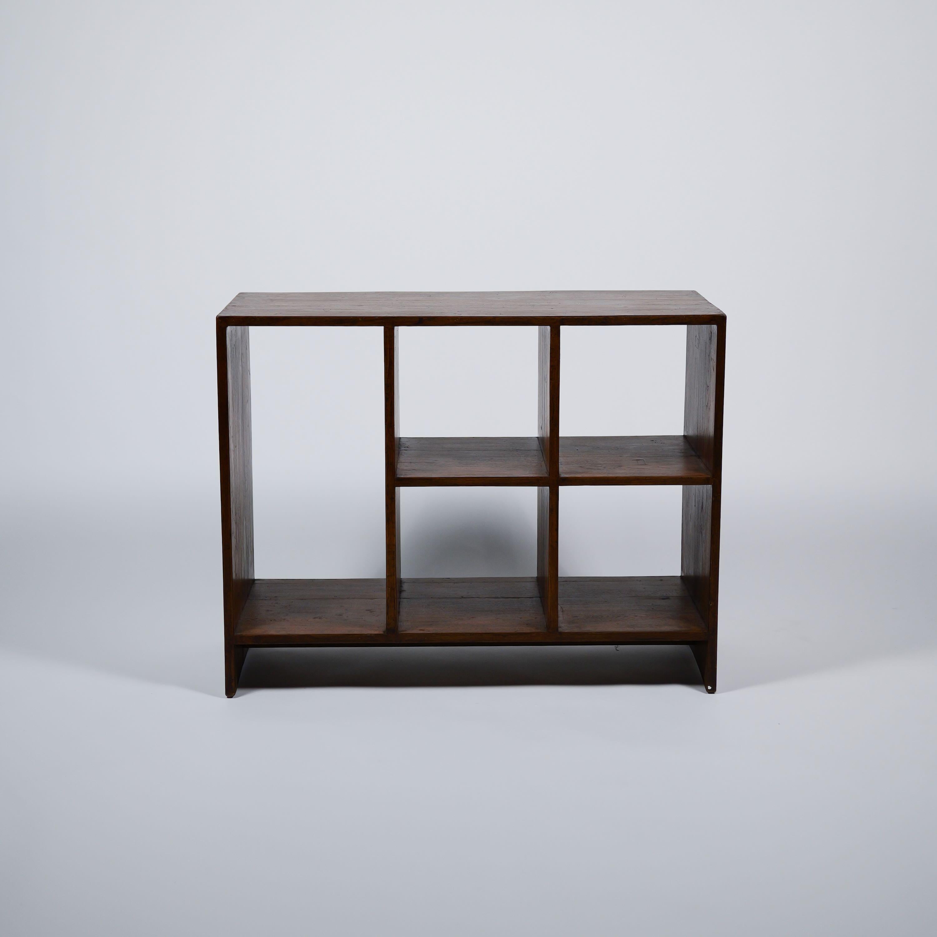 Indian 5-Hole File Rack by Pierre Jeanneret for Chandigarh, India, Circa 1957-58 For Sale