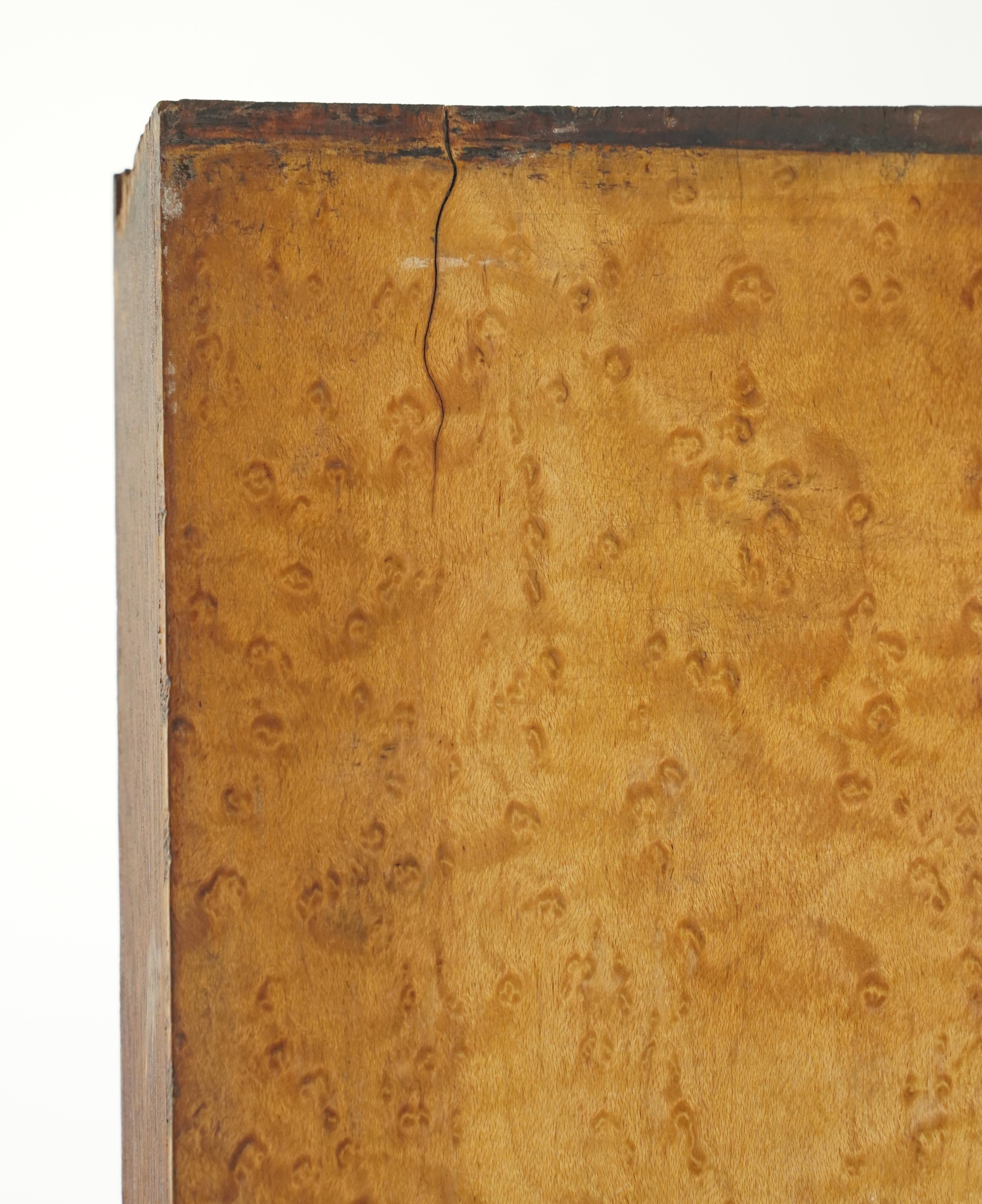 5 Horizontal Panel Wood Pocket Door 82.875 x 43 in. For Sale 3