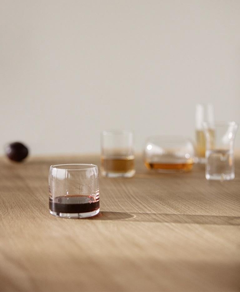 Mid-Century Modern 5-in-1 Drinking Glass set by Joe Colombo, 1970 For Sale