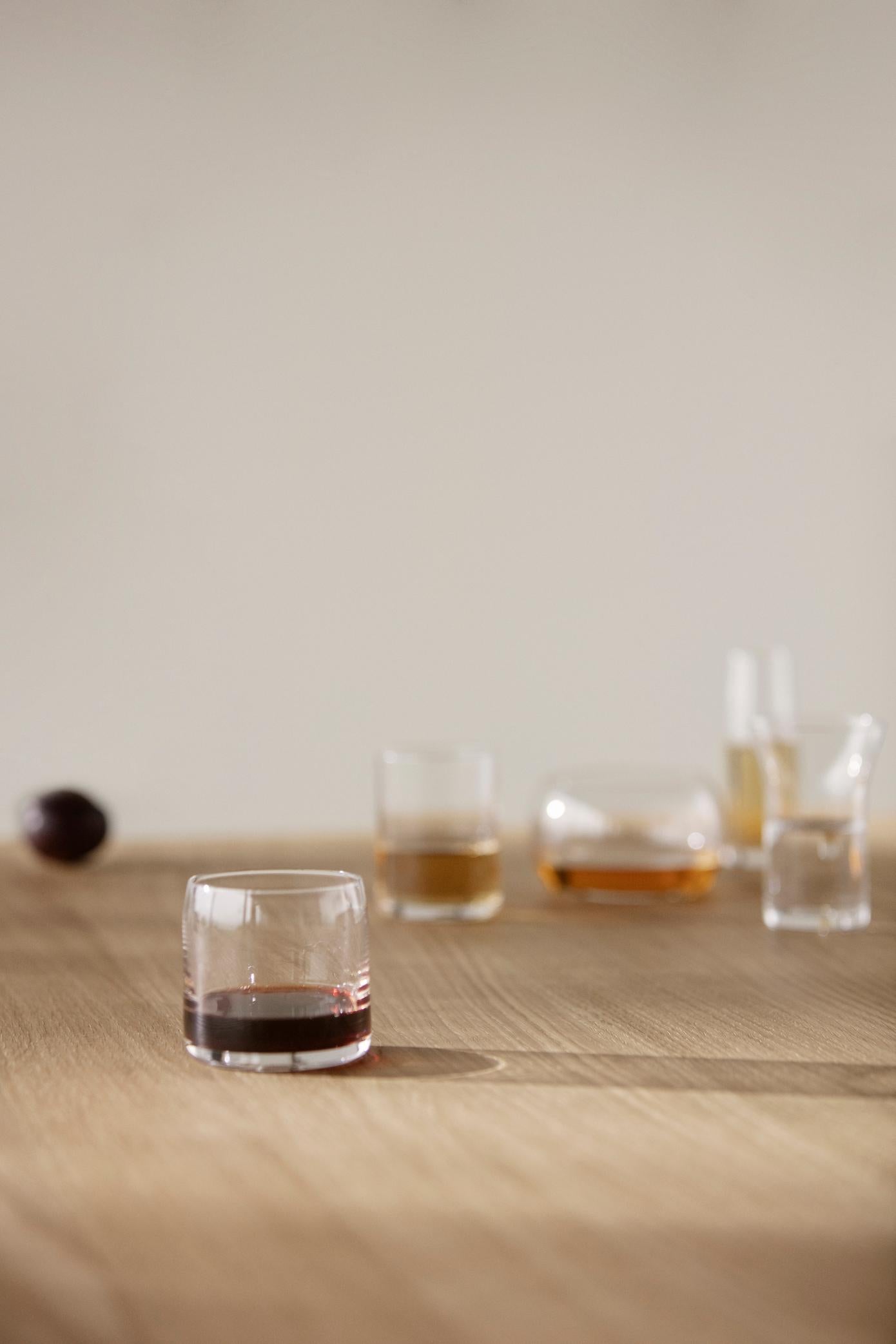 Italian 5-in-1 Drinking Glass set by Joe Colombo, 1970 For Sale