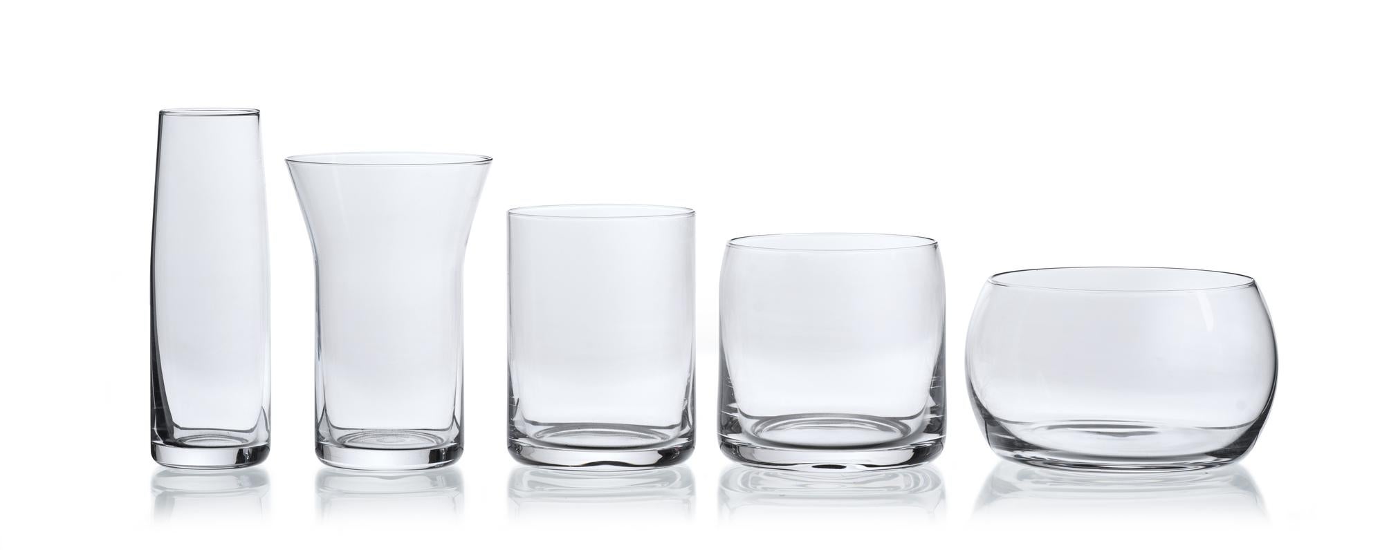 5-in-1 Drinking Glass set by Joe Colombo, 1970 For Sale 1
