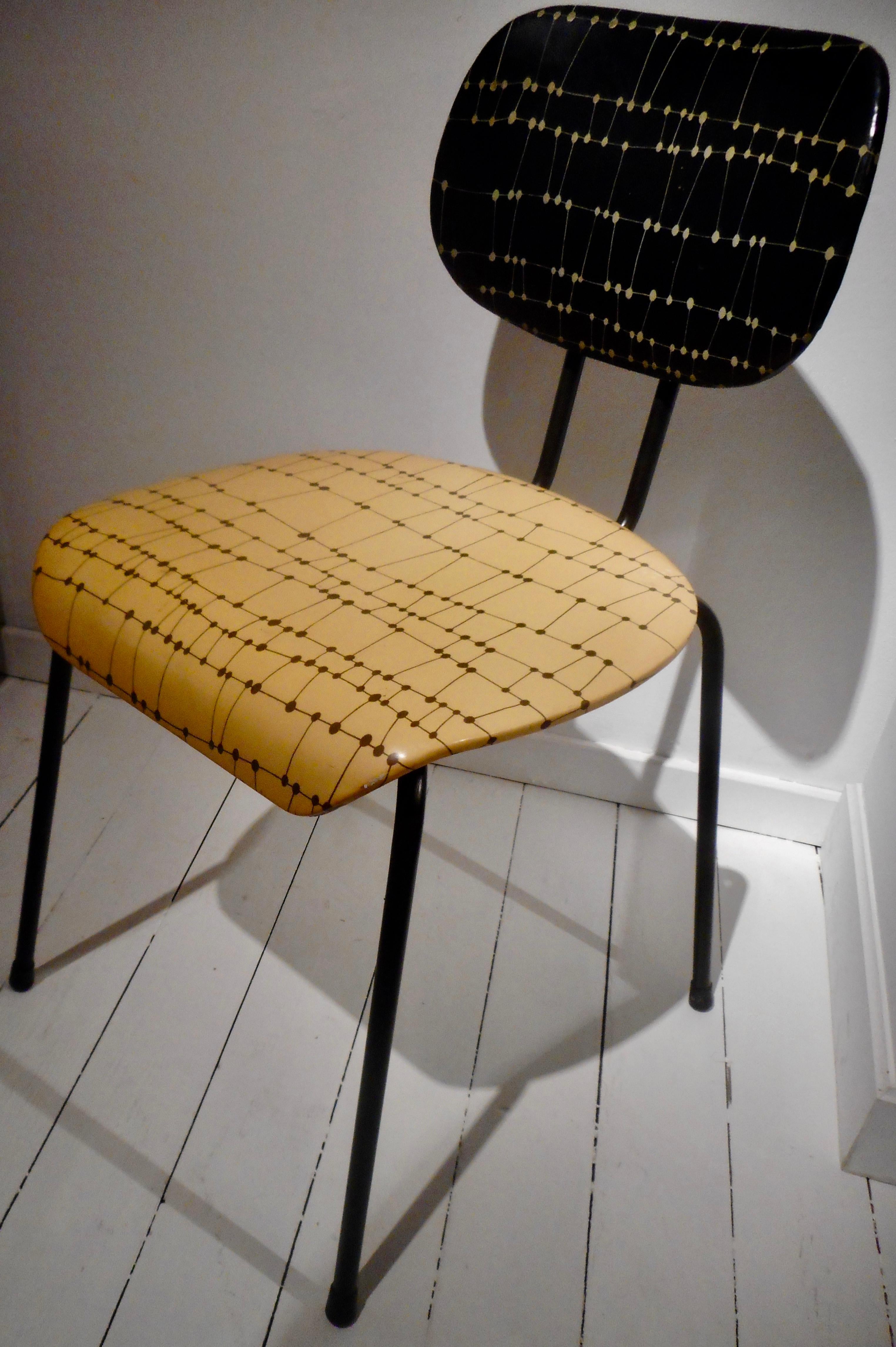 5 Industrial Chairs by Willy Van der Meeren, Belgium, 1950 2