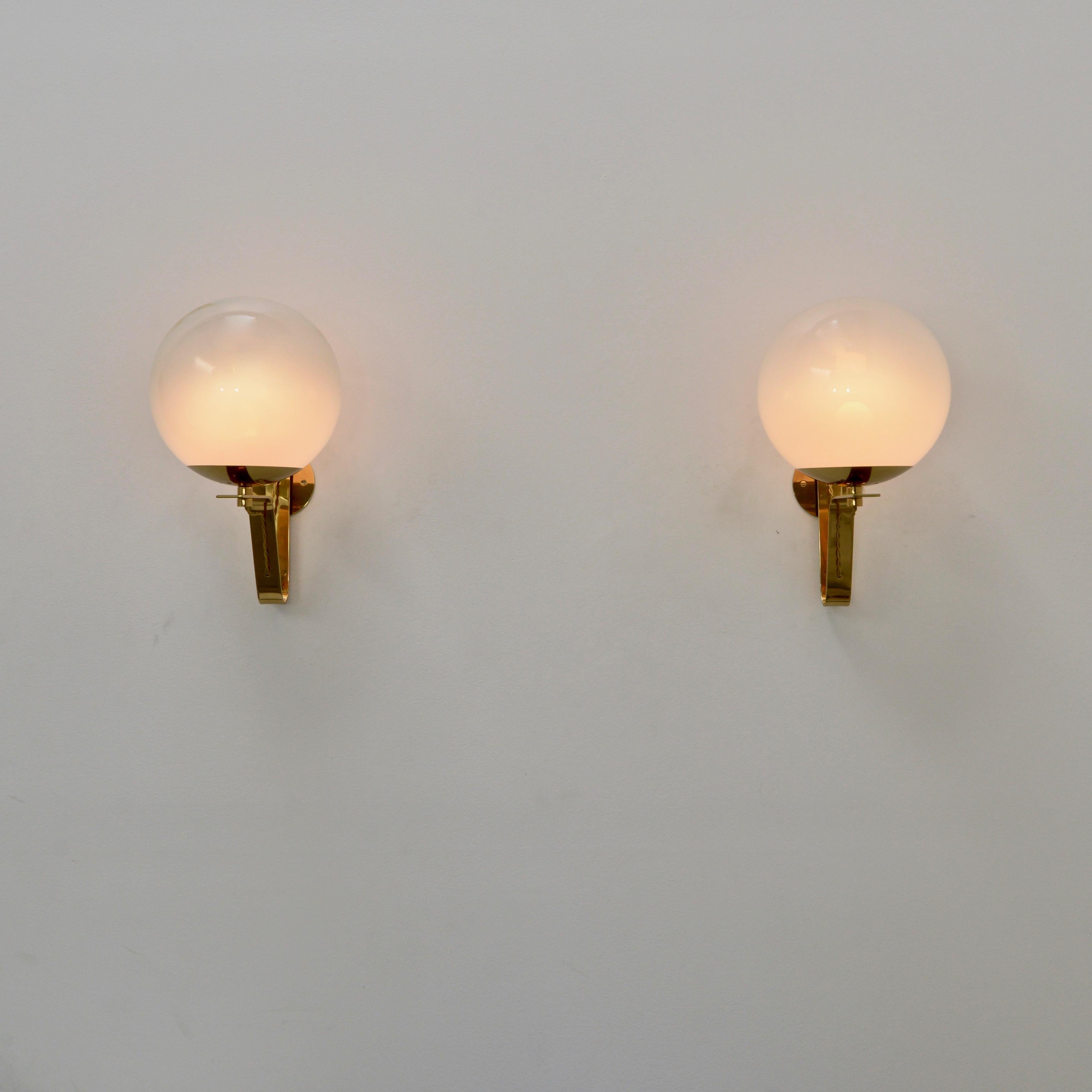 '5' Large Italian Globe Sconces II 5