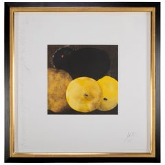 "5 limones, una pera y un huevo" de Donald Sultan