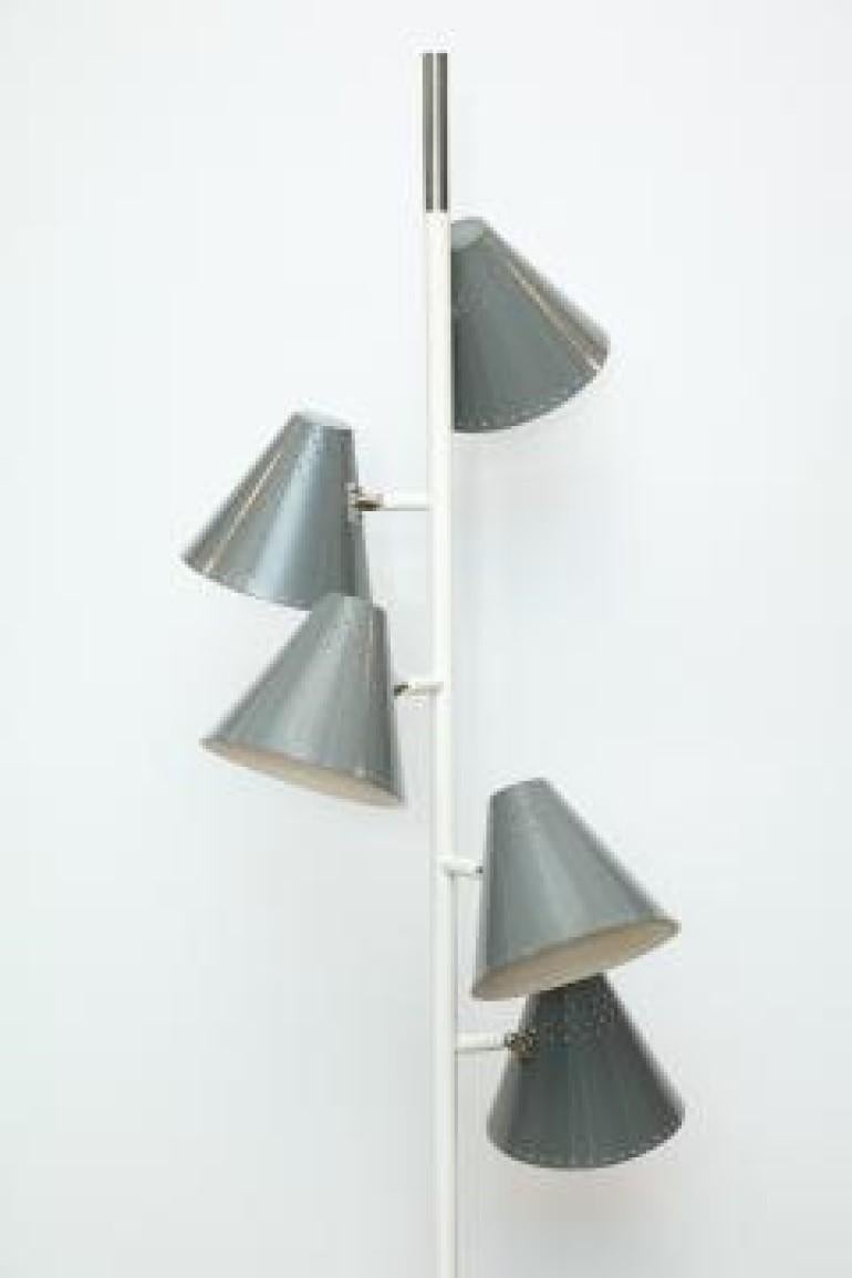Modern 5-Light Floor Lamp by Roberto Giulio Rida For Sale