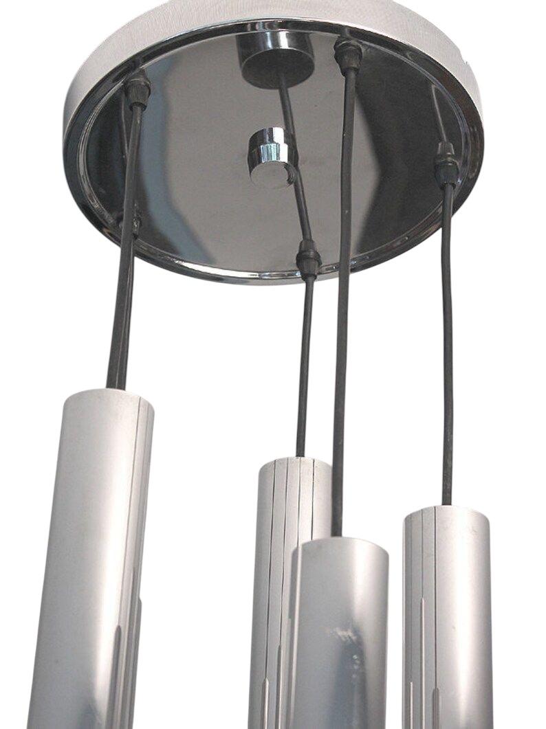 5 Light Mid Century Cascade Space Age Lamp In Excellent Condition In Pasadena, CA