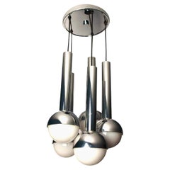 5 Light Mid Century Cascade Space Age Lamp