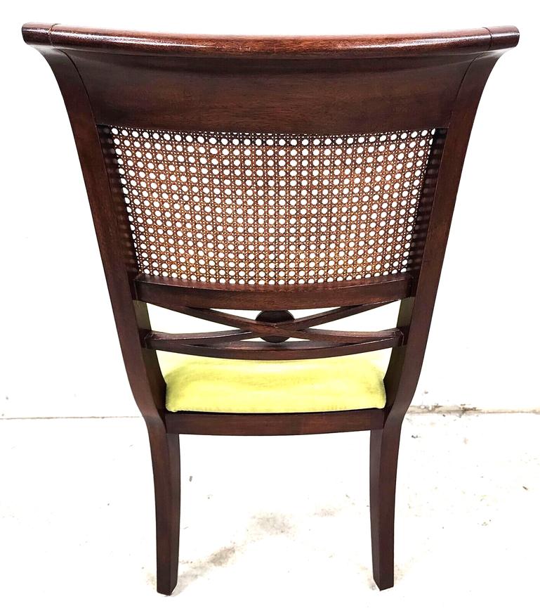 cane bottom dining chairs