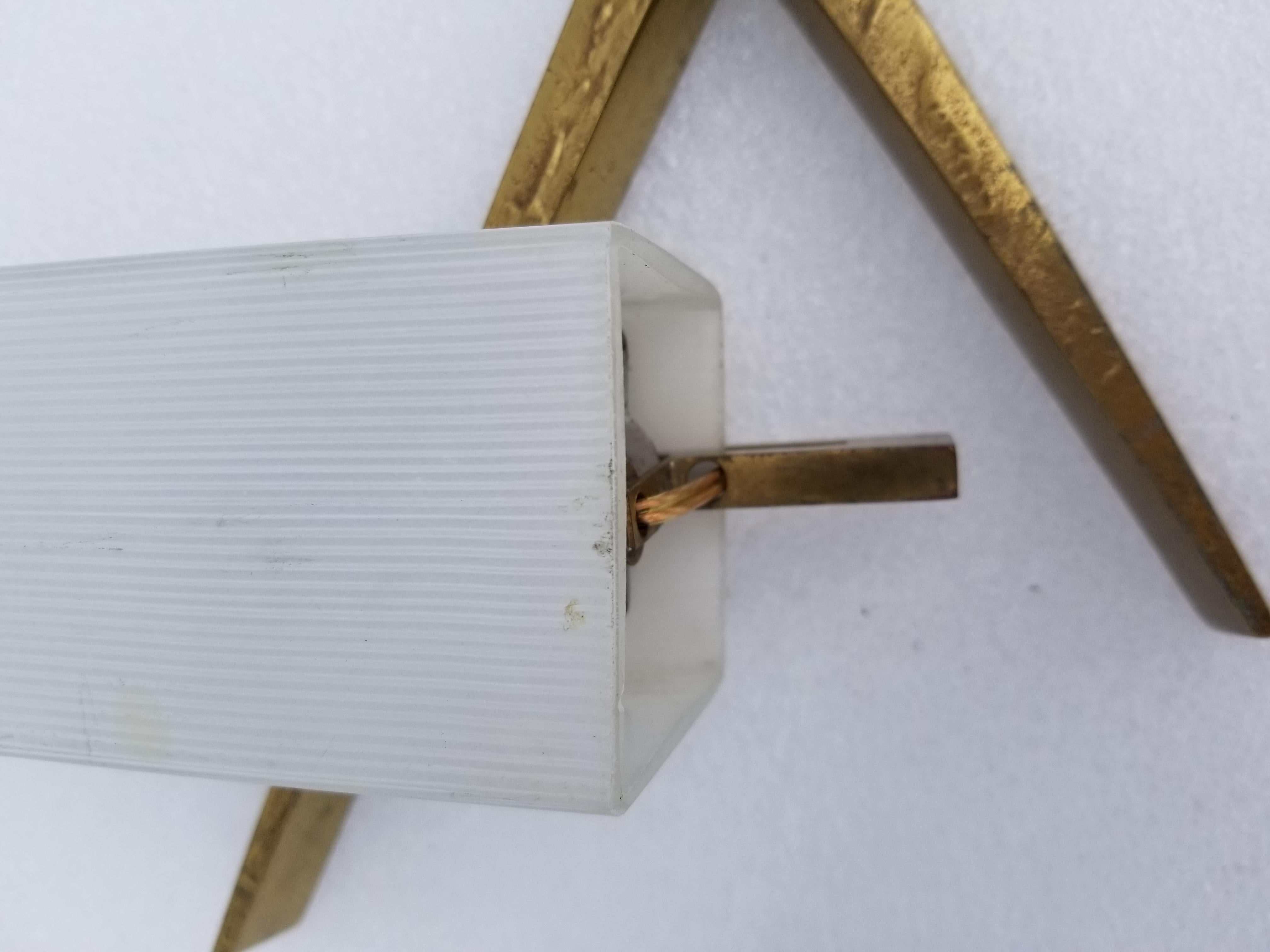 5 Sconcese Maison Arlus in bronzo, prezzo individuale in vendita 3