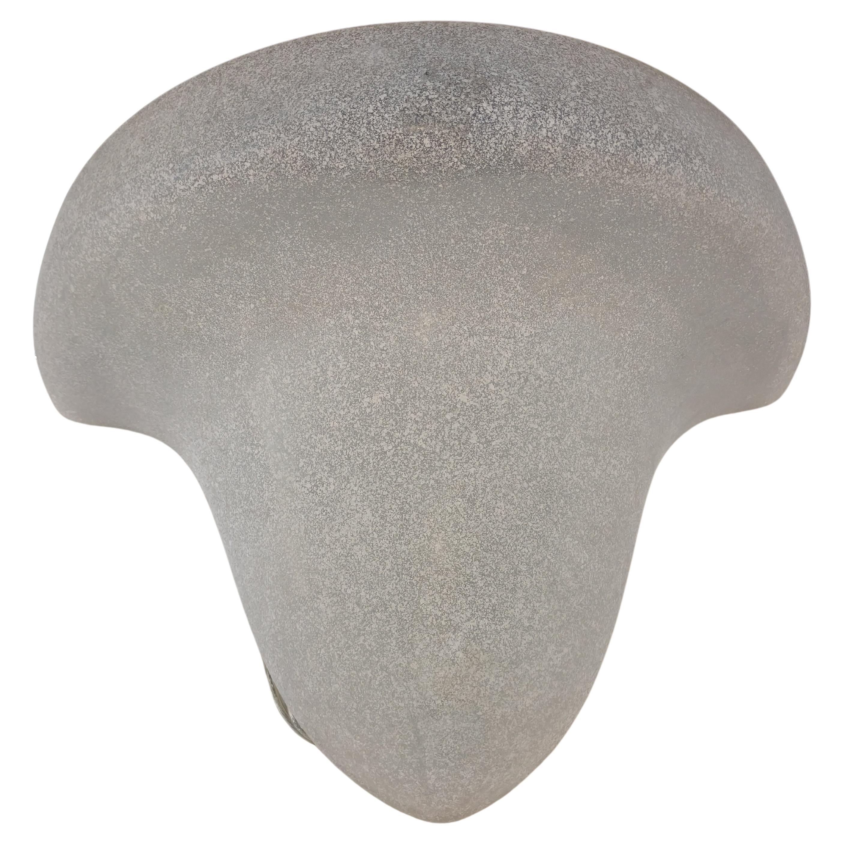 5 moderne Scavo-Wandleuchter aus Muranoglas von Seguso aus der Mitte des Jahrhunderts (Italienisch) im Angebot
